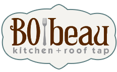 Bobeau kitchen + rooftap Logo